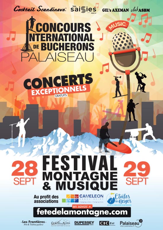 Affiche Festival Montagne & Musique 2023