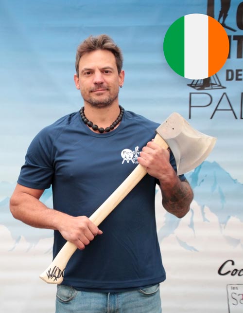THOMPSON Gavin bûcheron / Equipe Irlande
