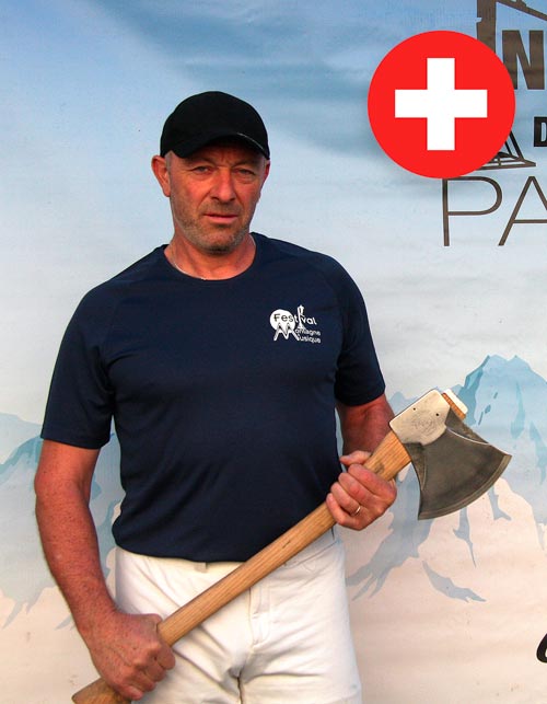 GEISSLER Christophe bûcheron / Equipe SUISSE