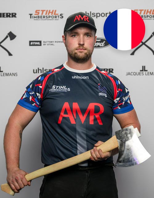 Loic VOINSON bûcheron / Equipe de France