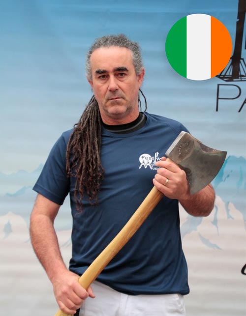 RYAN Seamus bûcheron / Equipe Irlande