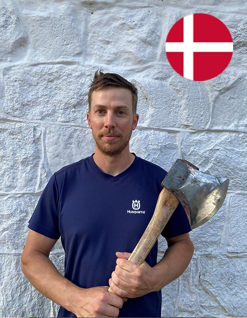 PALSGAARD Biran bûcheron / Equipe Danemark