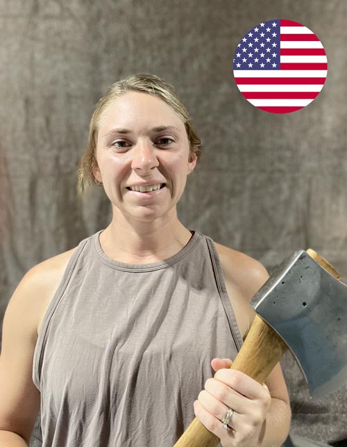 Hannah Robarge compétitrice USA