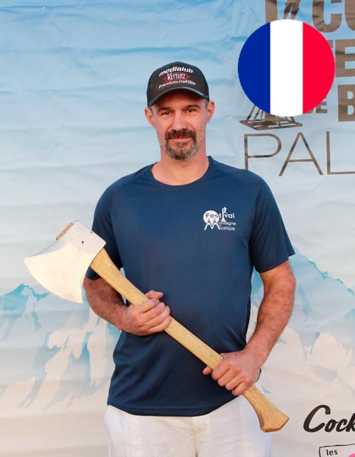 Elie PAGGIN bûcheron / Equipe de France