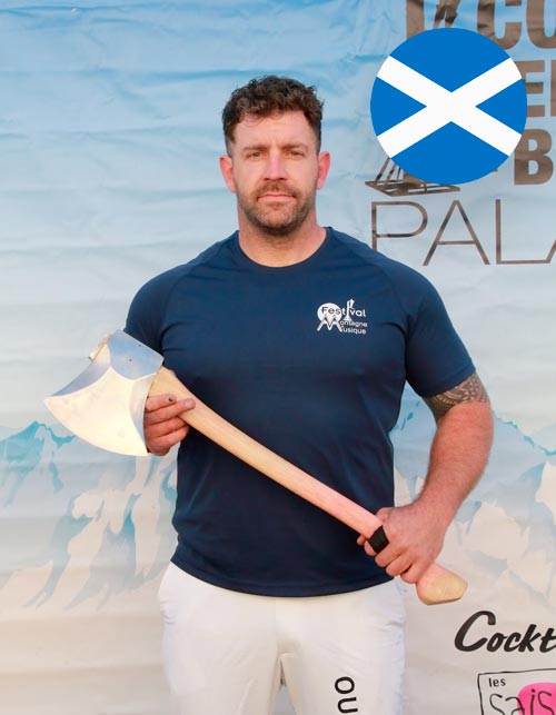 Graham TURNER bûcheron / Equipe ECOSSE