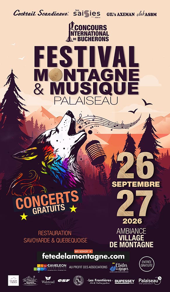 Affiche officielle Festival Montagne & Musique